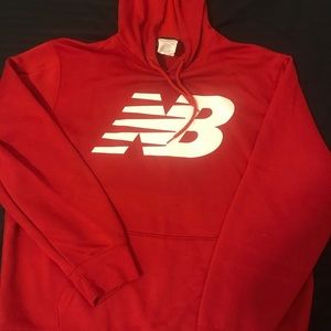 New Balance Red Hoodie Unisex